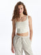 Women's U-Neck Straight Crop